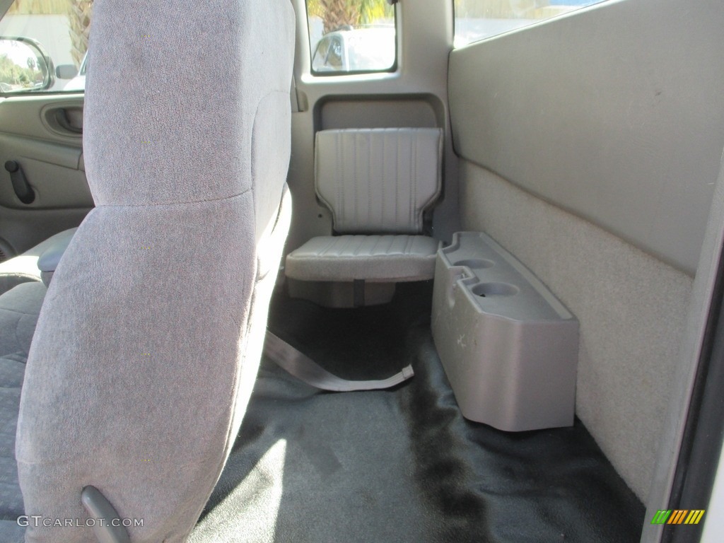 2002 S10 LS Extended Cab - Summit White / Graphite photo #13