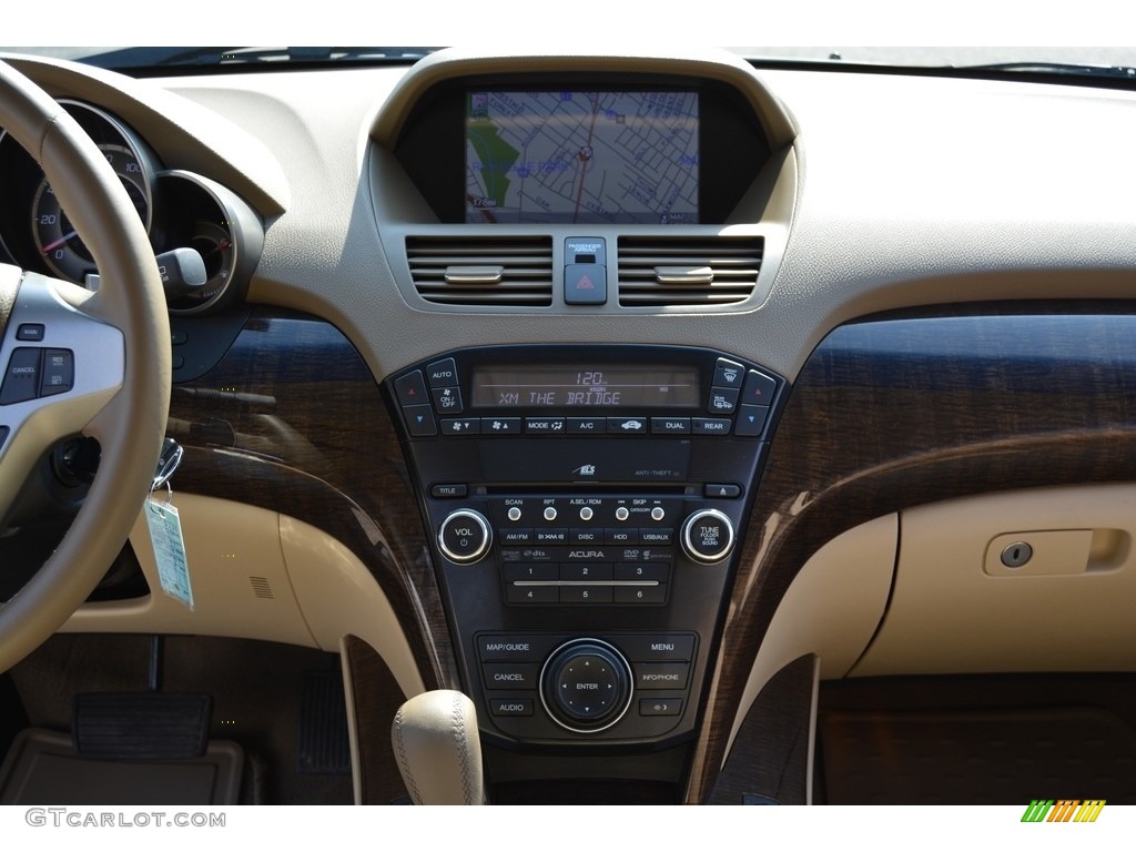 2013 MDX SH-AWD Advance - Aspen White Pearl / Parchment photo #16