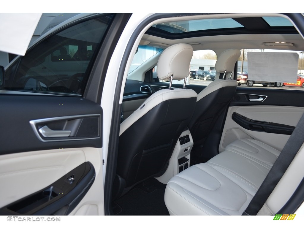 2016 Ford Edge Titanium Rear Seat Photo #111393598