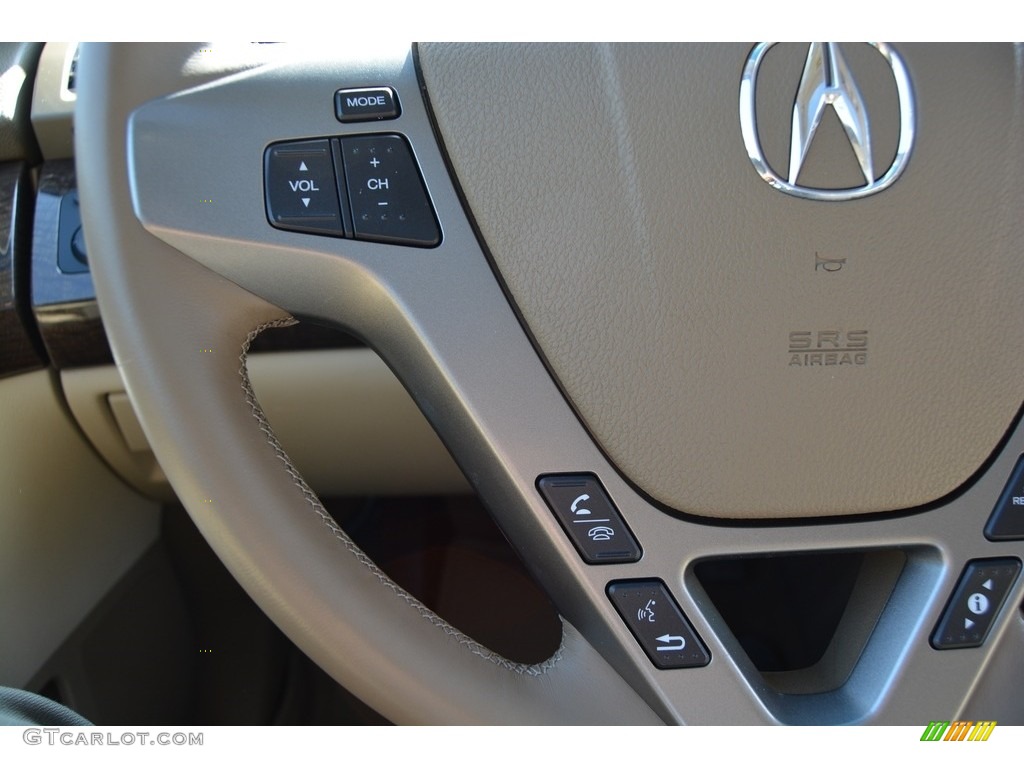 2013 MDX SH-AWD Advance - Aspen White Pearl / Parchment photo #19