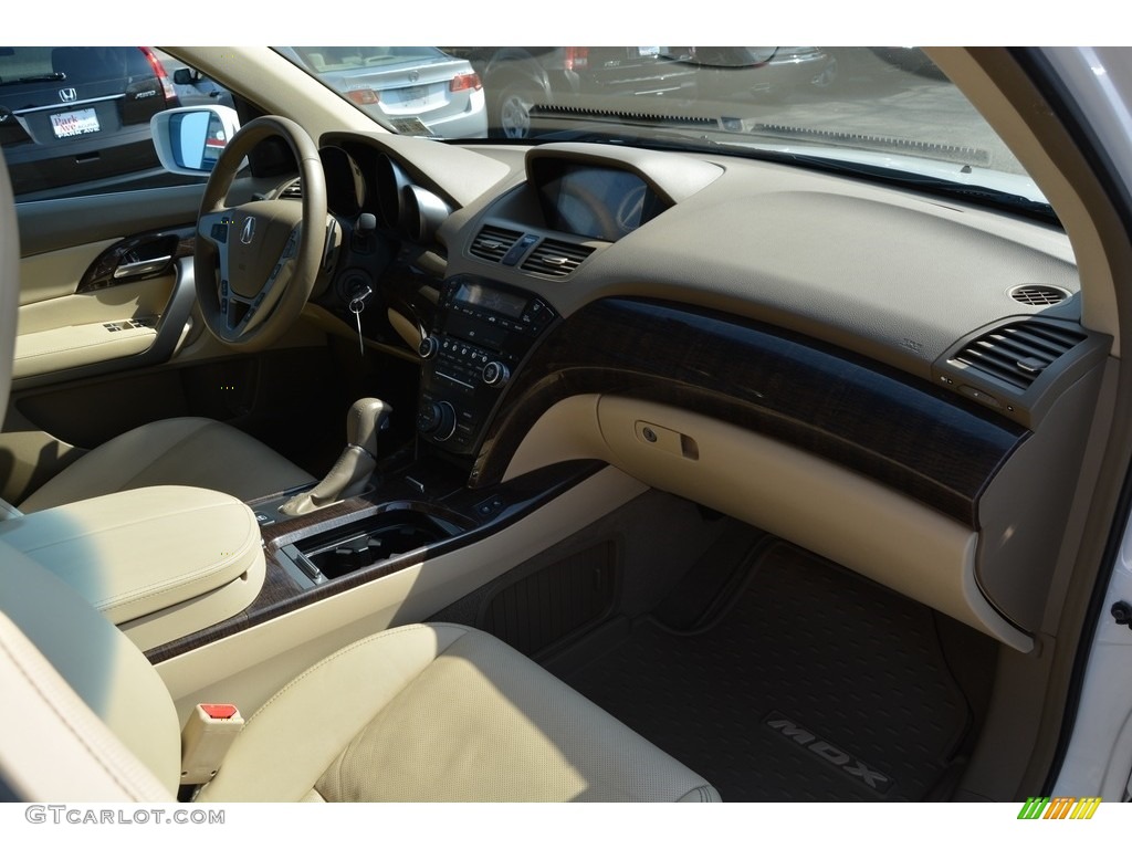 2013 MDX SH-AWD Advance - Aspen White Pearl / Parchment photo #28