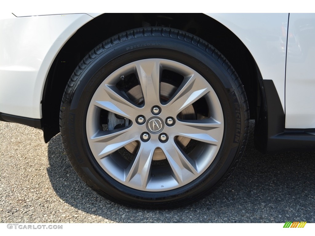 2013 MDX SH-AWD Advance - Aspen White Pearl / Parchment photo #33