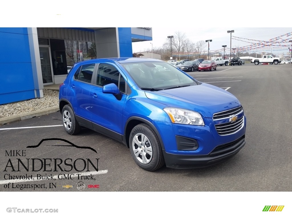 2016 Trax LS - Brilliant Blue Metallic / Jet Black photo #1