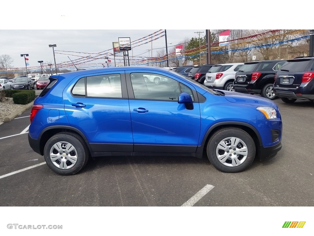 2016 Trax LS - Brilliant Blue Metallic / Jet Black photo #2