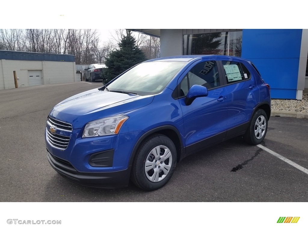 2016 Trax LS - Brilliant Blue Metallic / Jet Black photo #3