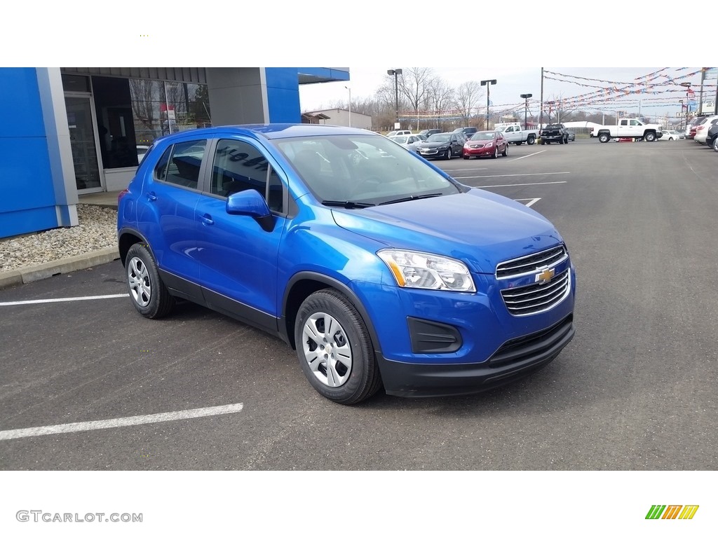 2016 Trax LS - Brilliant Blue Metallic / Jet Black photo #6