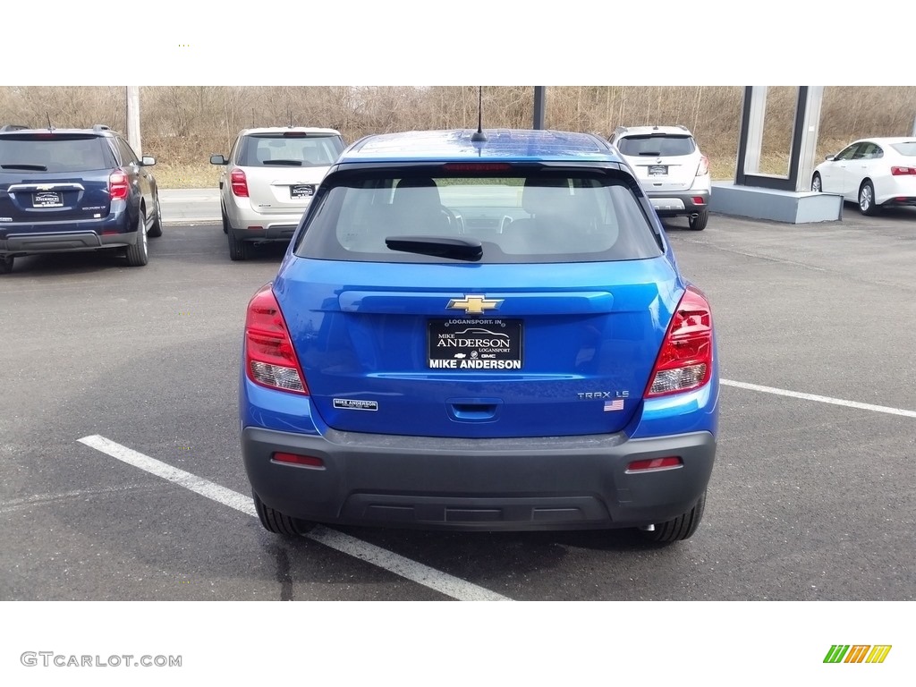 2016 Trax LS - Brilliant Blue Metallic / Jet Black photo #8