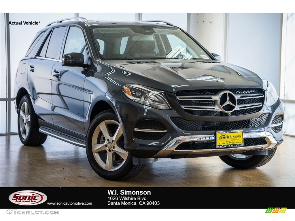 2016 GLE 350 - Steel Grey Metallic / Black photo #1