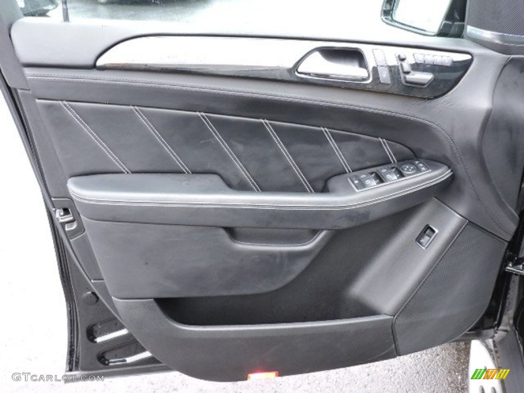 2014 Mercedes-Benz ML 63 AMG designo Black Door Panel Photo #111395890