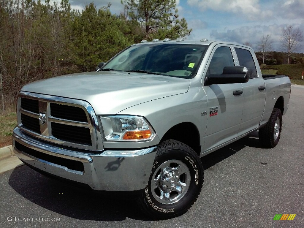 2011 Ram 2500 HD ST Crew Cab 4x4 - Bright Silver Metallic / Dark Slate/Medium Graystone photo #2