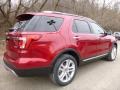 2016 Ruby Red Metallic Tri-Coat Ford Explorer Limited 4WD  photo #2