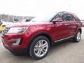 2016 Ruby Red Metallic Tri-Coat Ford Explorer Limited 4WD  photo #6