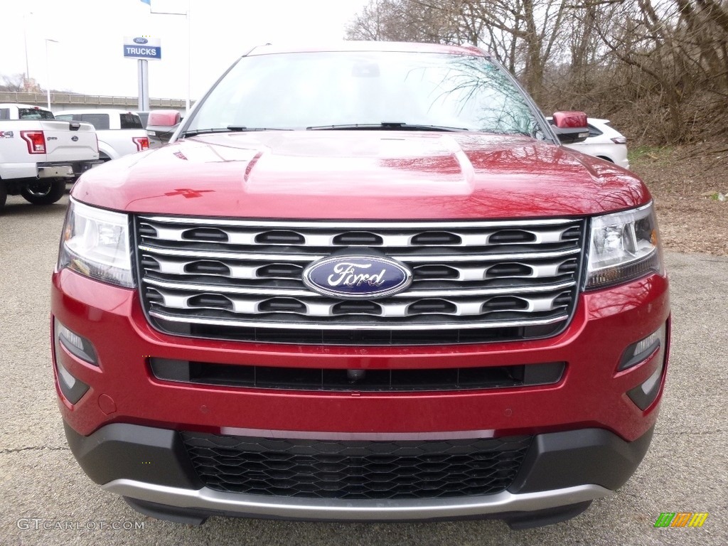 Ruby Red Metallic Tri-Coat 2016 Ford Explorer Limited 4WD Exterior Photo #111399814