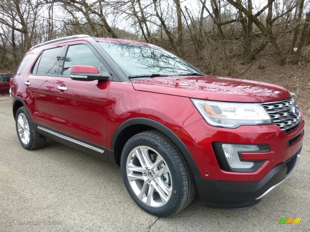 Ruby Red Metallic Tri-Coat 2016 Ford Explorer Limited 4WD Exterior Photo #111399847