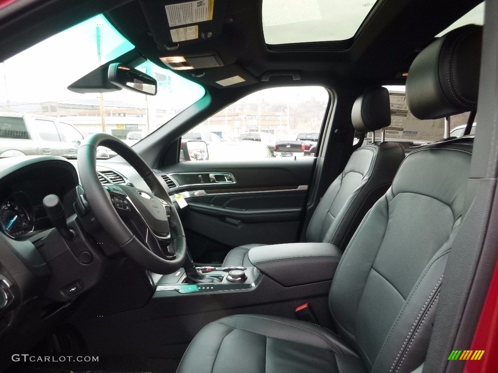 Ebony Black Interior 2016 Ford Explorer Limited 4WD Photo #111399880