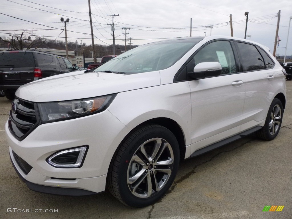 White Platinum 2016 Ford Edge Sport AWD Exterior Photo #111400231