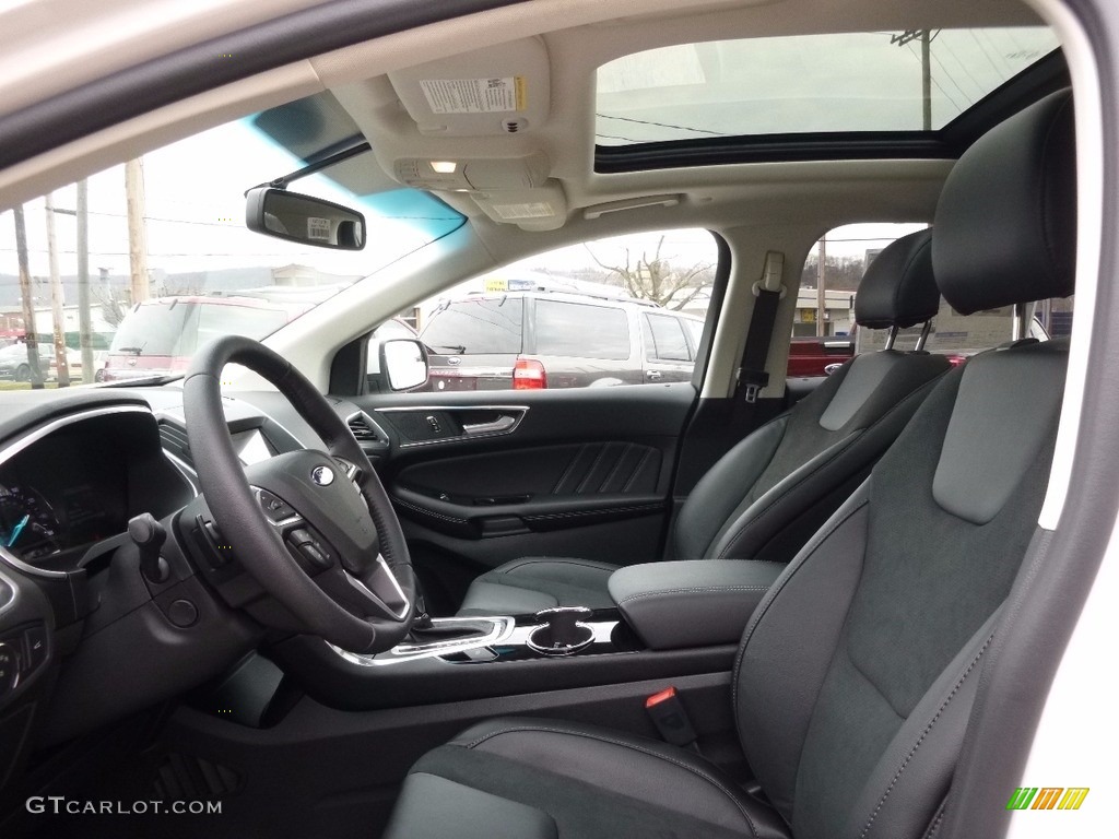 Ebony Interior 2016 Ford Edge Sport AWD Photo #111400330