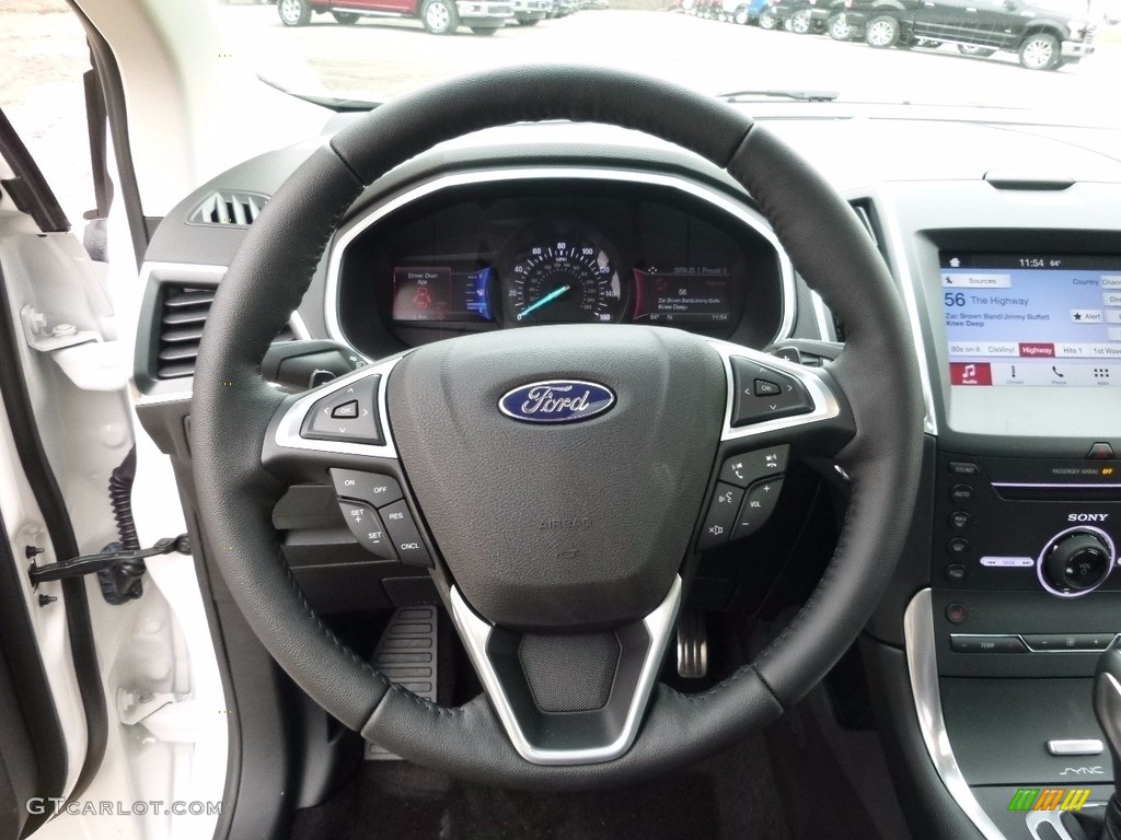 2016 Ford Edge Sport AWD Steering Wheel Photos