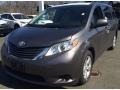 2016 Predawn Gray Mica Toyota Sienna LE  photo #1