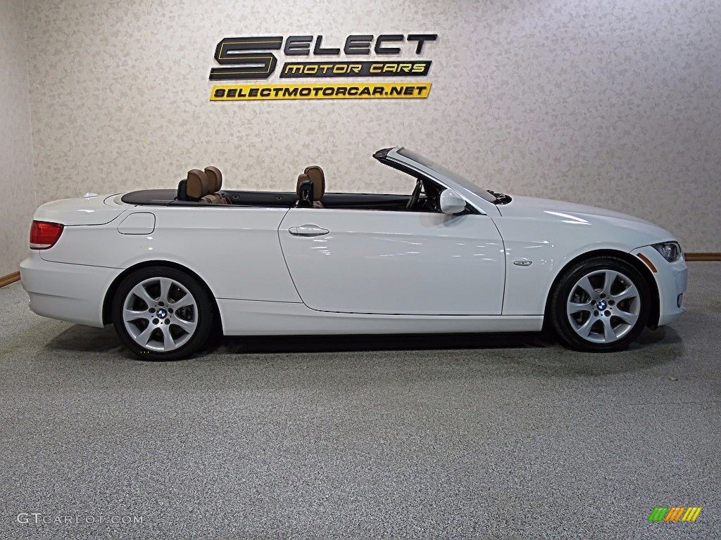 2010 3 Series 335i Convertible - Alpine White / Saddle Brown Dakota Leather photo #5