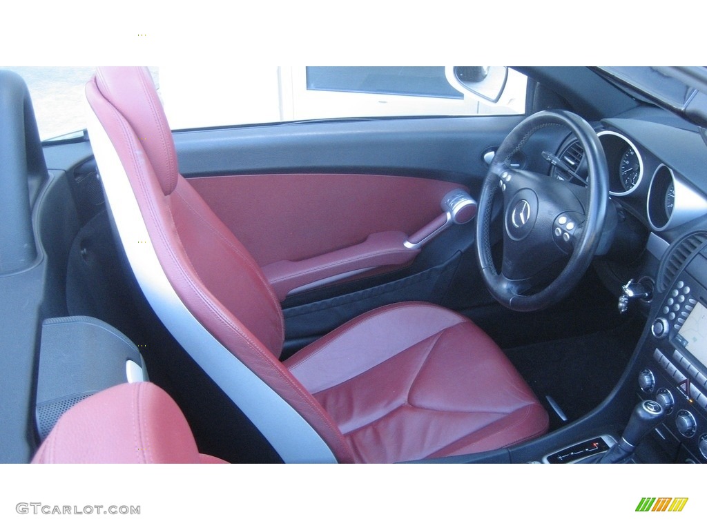 2007 SLK 350 Roadster - Arctic White / Red photo #3