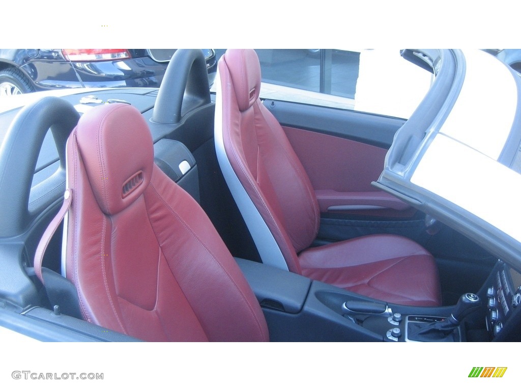 2007 SLK 350 Roadster - Arctic White / Red photo #8