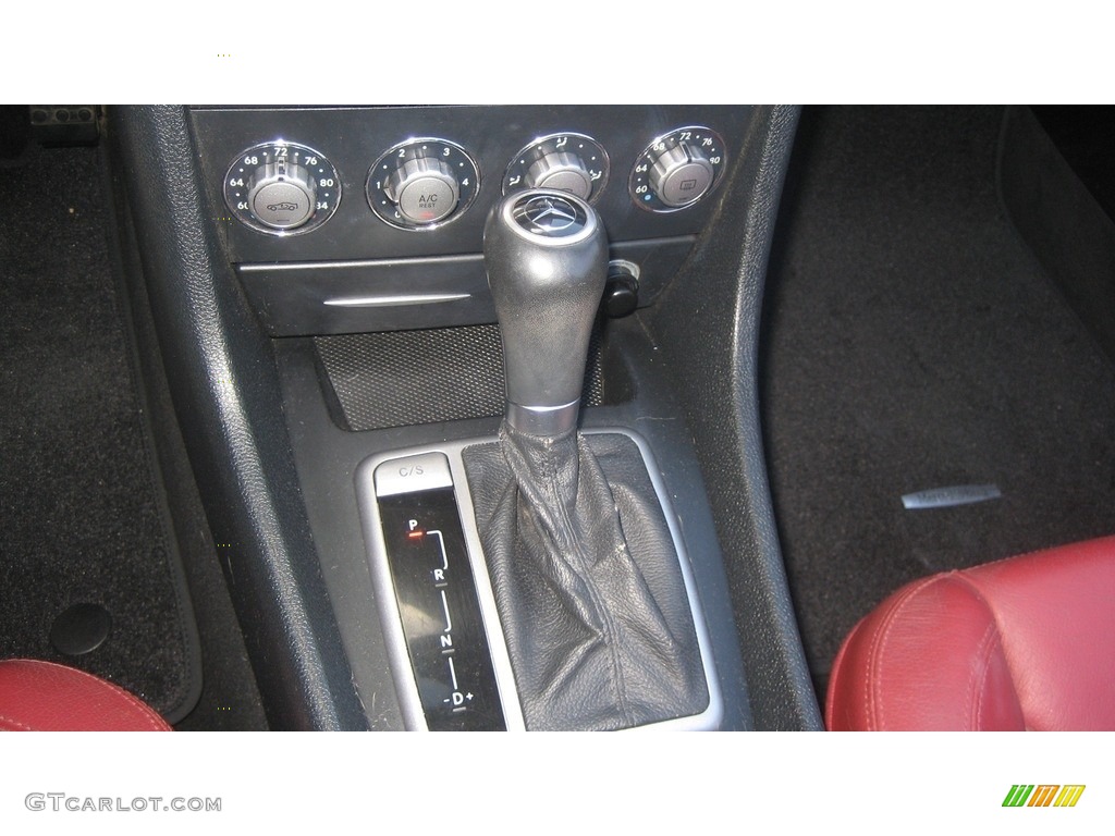 2007 SLK 350 Roadster - Arctic White / Red photo #12