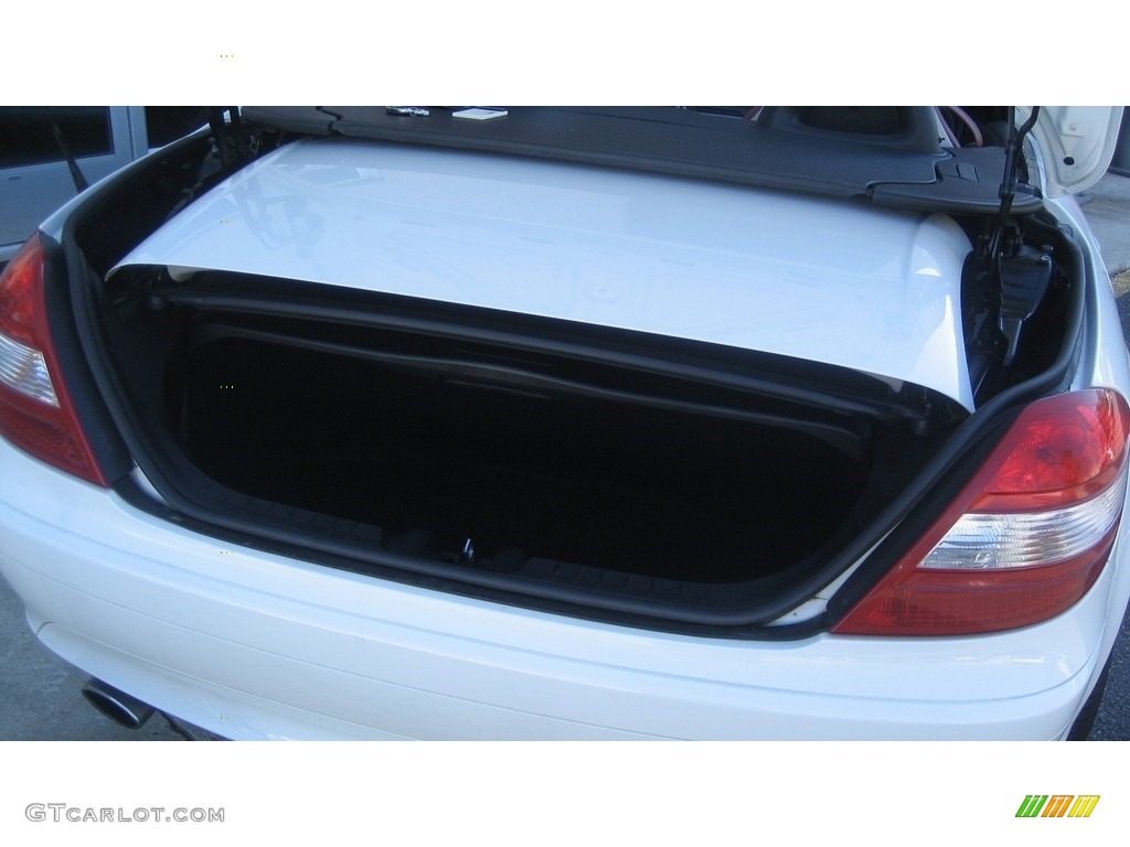 2007 SLK 350 Roadster - Arctic White / Red photo #23
