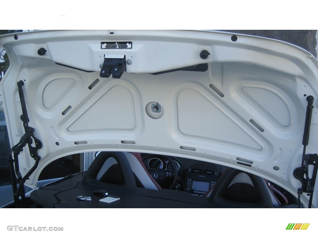 2007 SLK 350 Roadster - Arctic White / Red photo #28