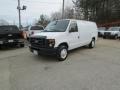 Oxford White 2008 Ford E Series Van E150 Commercial