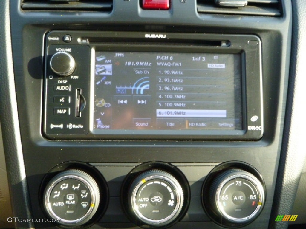 2014 XV Crosstrek 2.0i Limited - Crystal Black Silica / Black photo #20