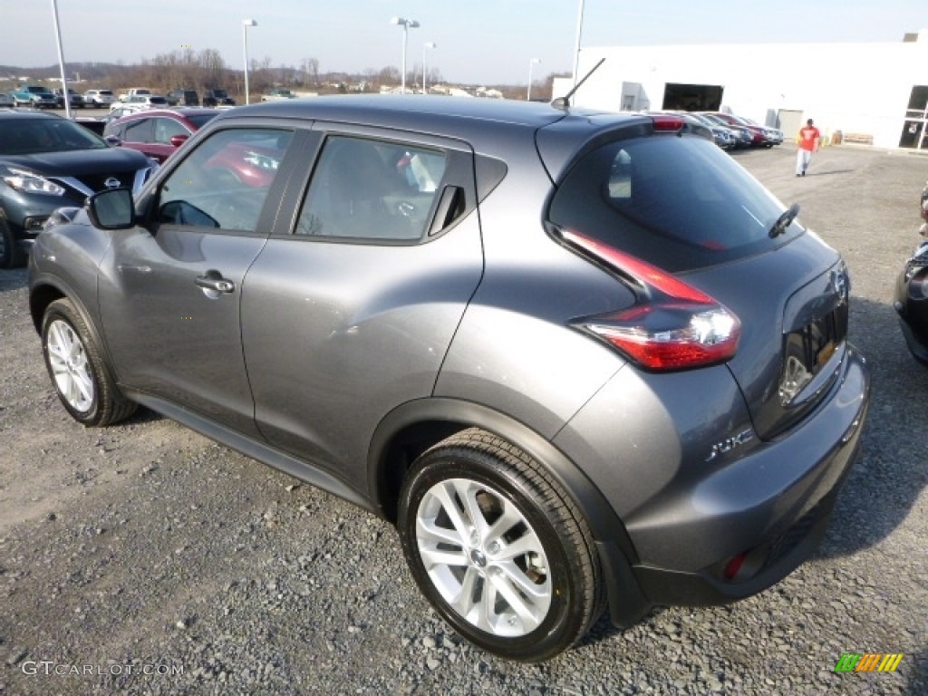 Gun Metallic 2016 Nissan Juke S AWD Exterior Photo #111405451