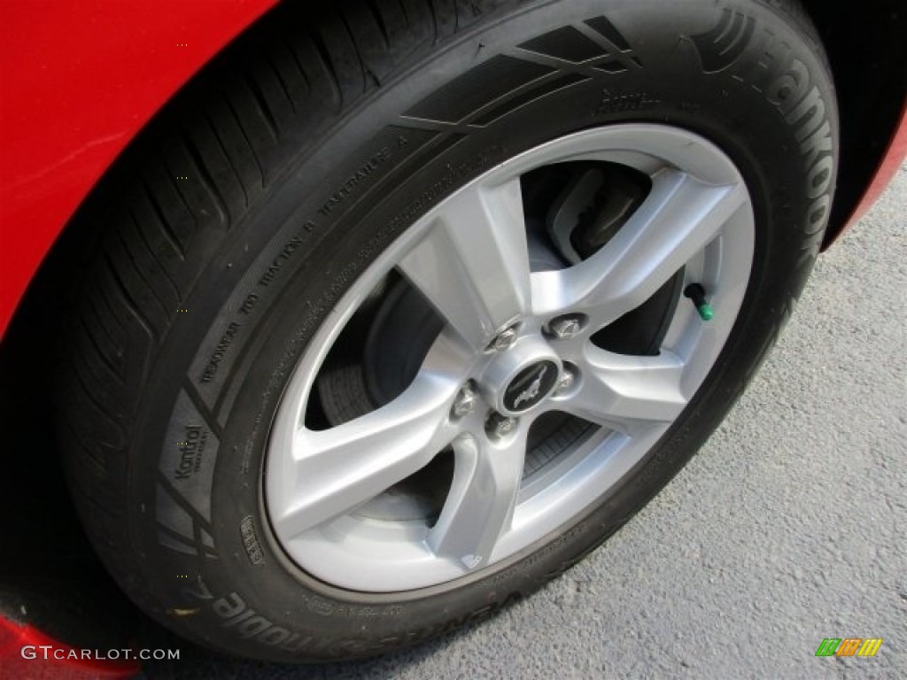 2015 Mustang V6 Coupe - Race Red / Ebony photo #3