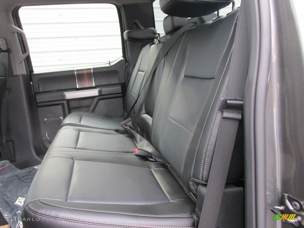 2016 F150 Lariat SuperCrew - Magnetic / Black photo #17