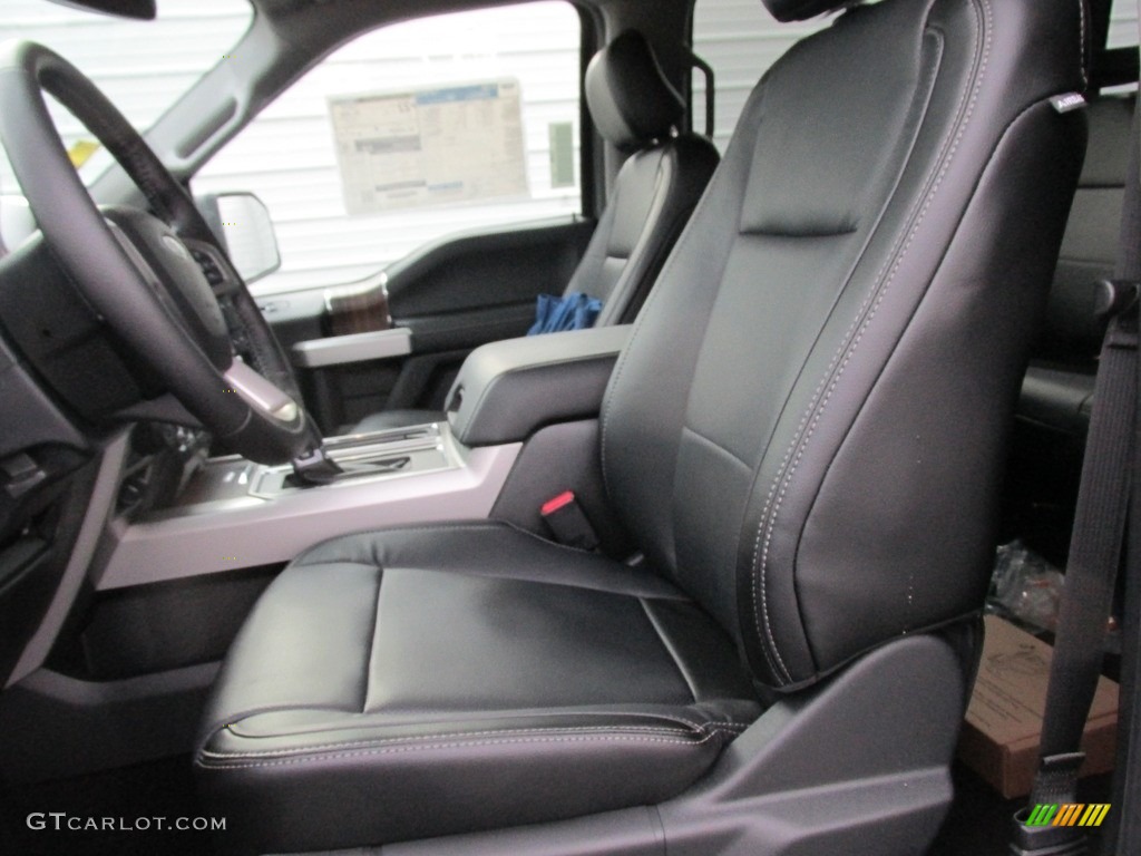 2016 F150 Lariat SuperCrew - Magnetic / Black photo #20