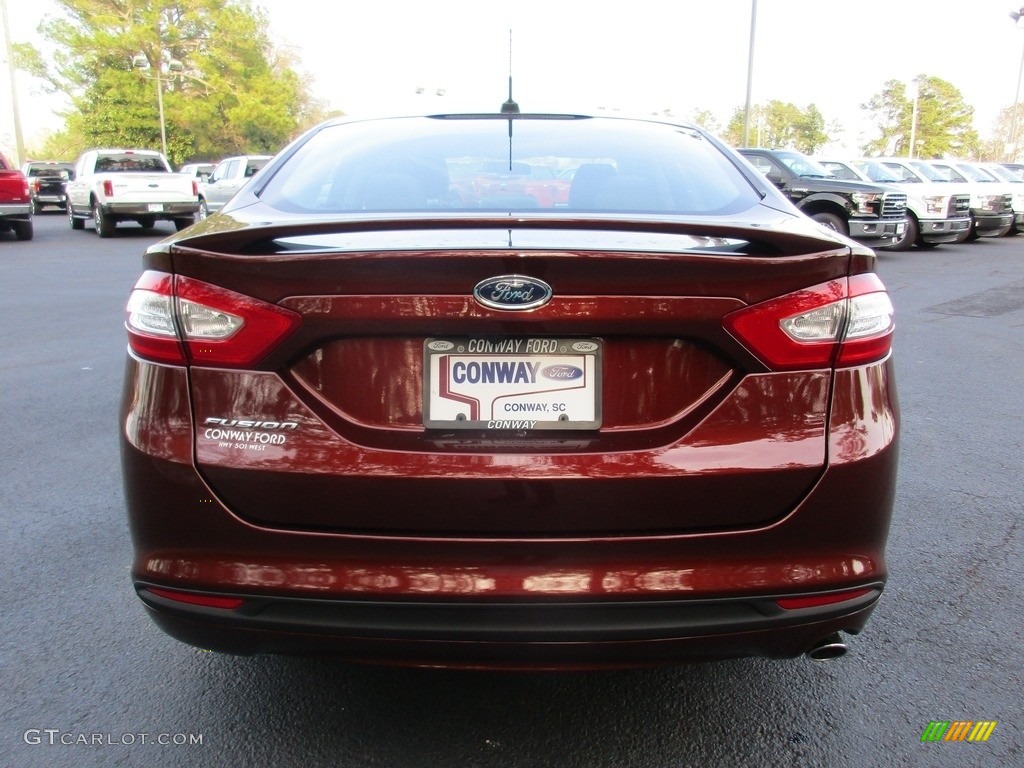 2016 Fusion S - Bronze Fire Metallic / Medium Earth Gray photo #4