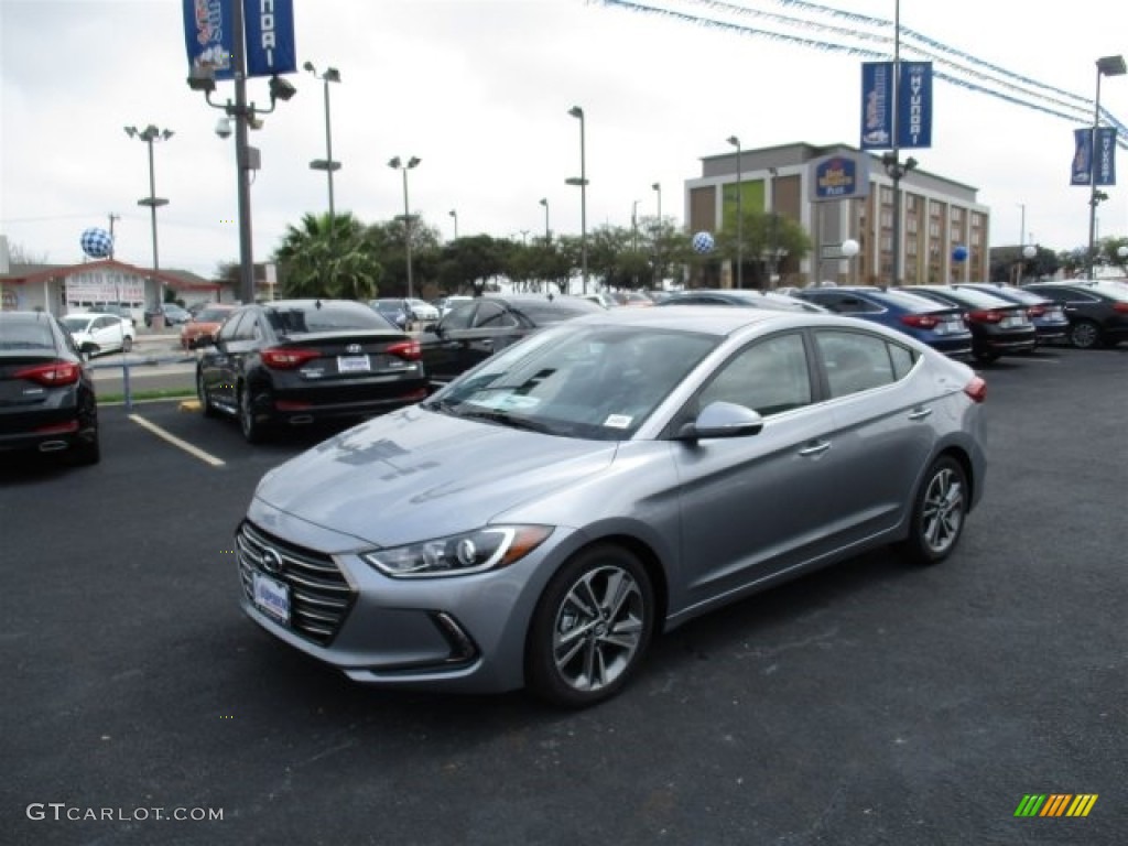 2017 Elantra Limited - Gray / Gray photo #3