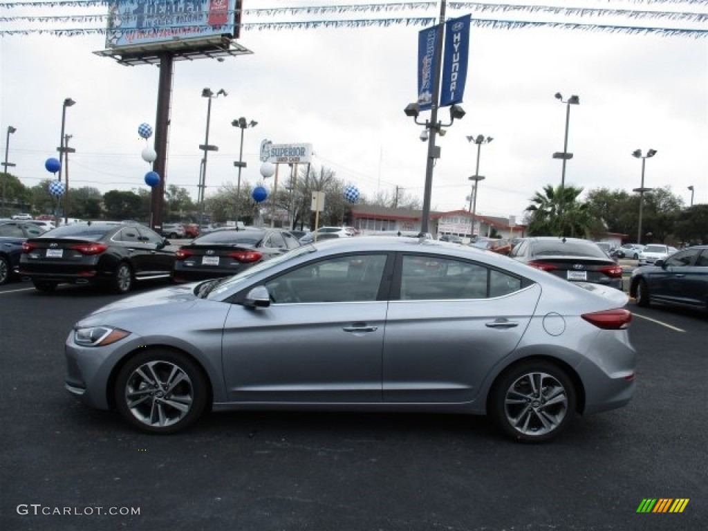 2017 Elantra Limited - Gray / Gray photo #4
