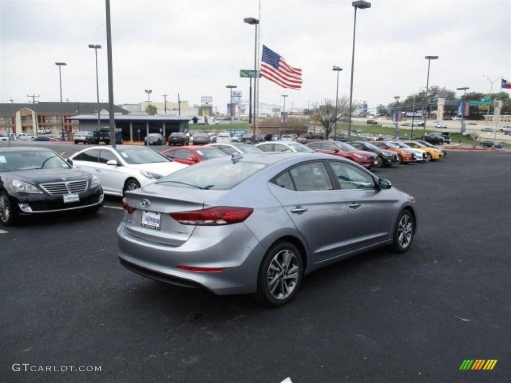 2017 Elantra Limited - Gray / Gray photo #7