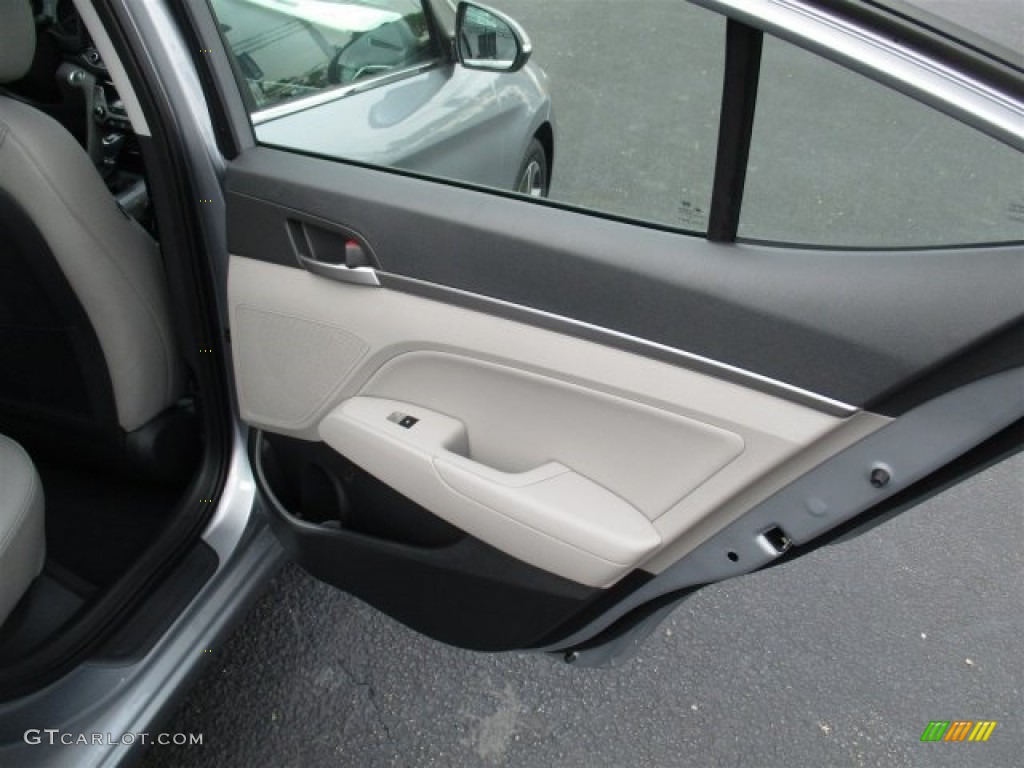 2017 Elantra Limited - Gray / Gray photo #13