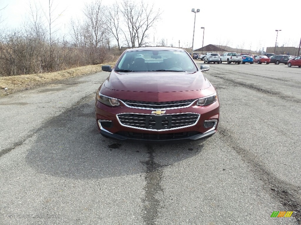 2016 Malibu LS - Butte Red Metallic / Dark Atmosphere/Medium Ash Gray photo #2