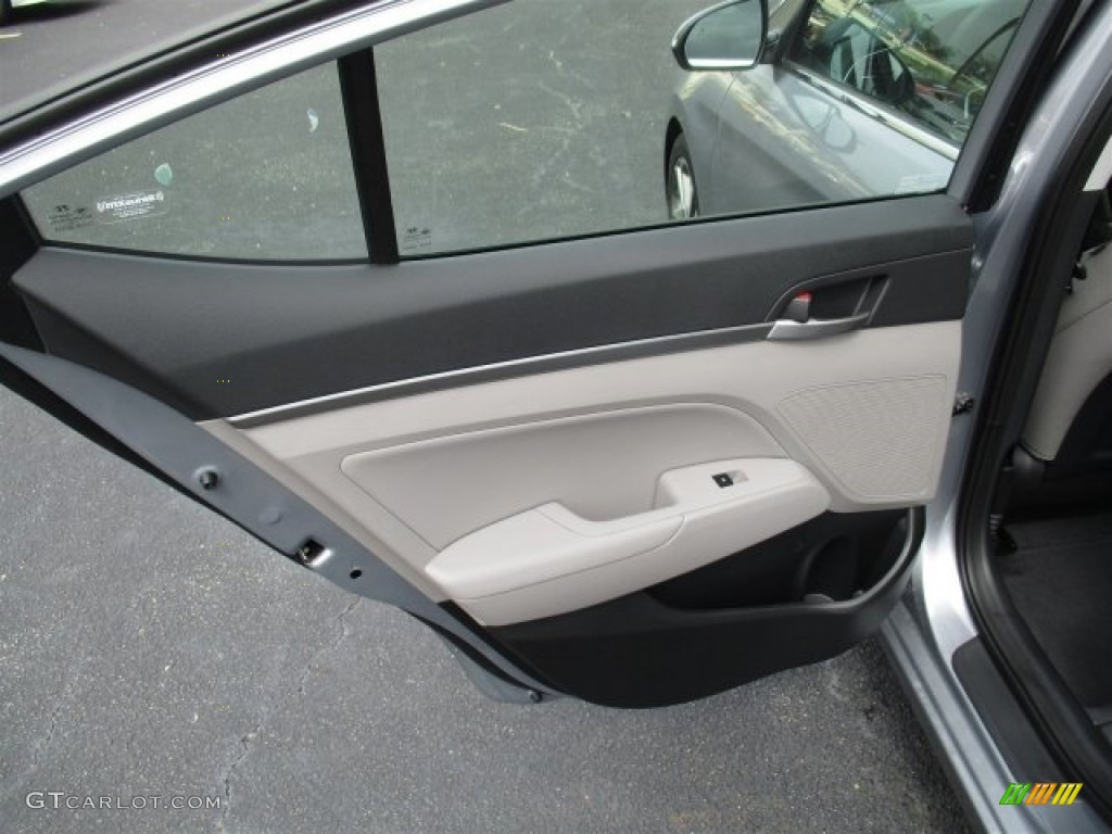 2017 Elantra Limited - Gray / Gray photo #16