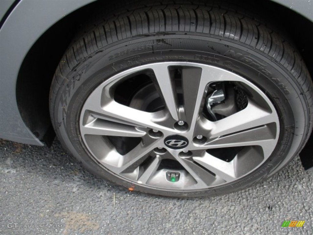 2017 Elantra Limited - Gray / Gray photo #20