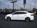 2017 White Hyundai Elantra Limited  photo #4