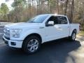 2016 White Platinum Ford F150 Platinum SuperCrew  photo #9