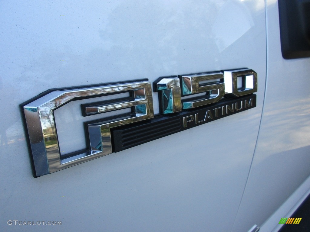 2016 F150 Platinum SuperCrew - White Platinum / Platinum Black photo #11