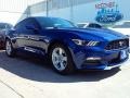 2016 Deep Impact Blue Metallic Ford Mustang V6 Coupe  photo #1