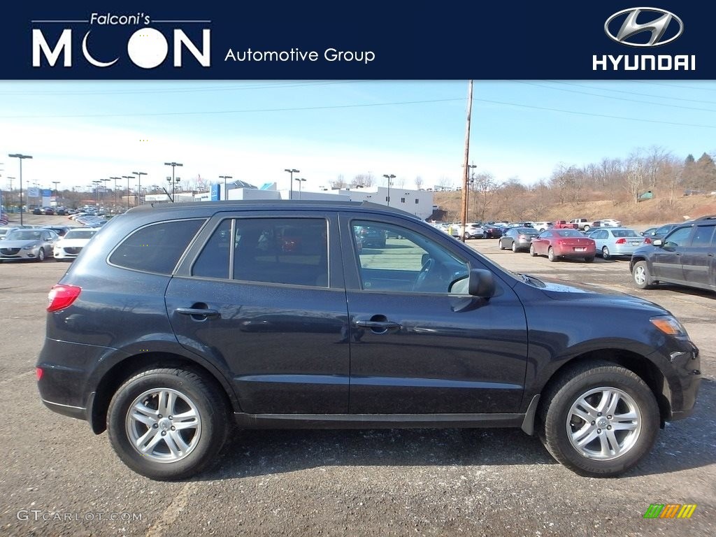2012 Santa Fe GLS AWD - Pacific Blue Pearl / Gray photo #1