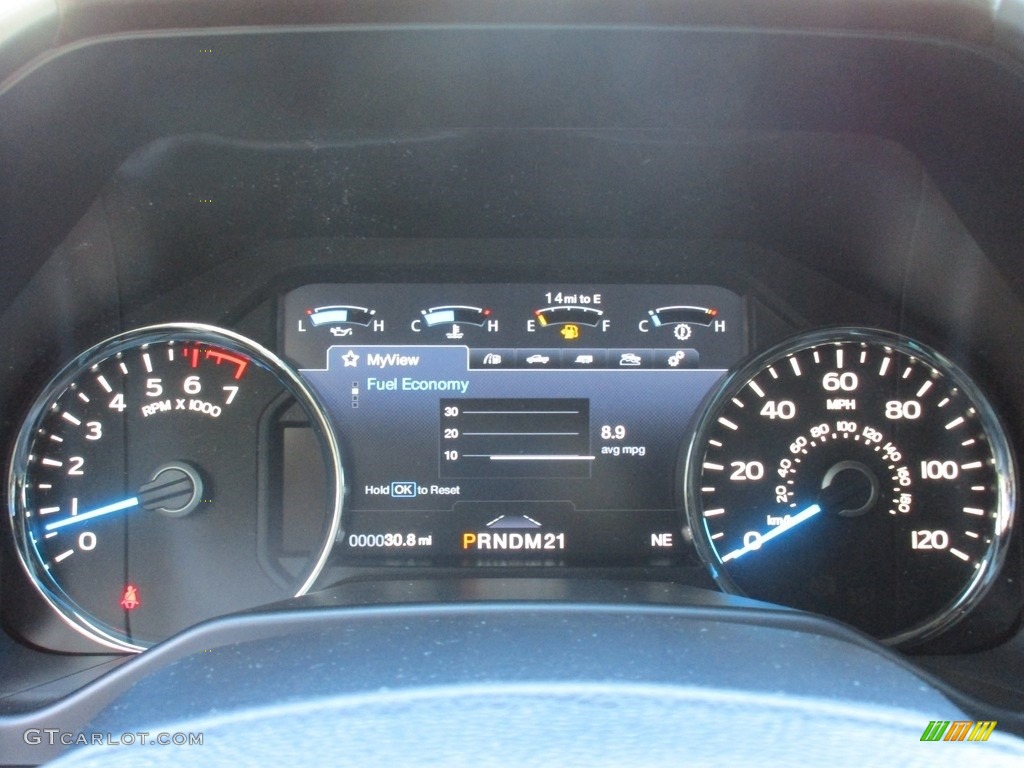 2016 F150 Platinum SuperCrew - White Platinum / Platinum Black photo #38