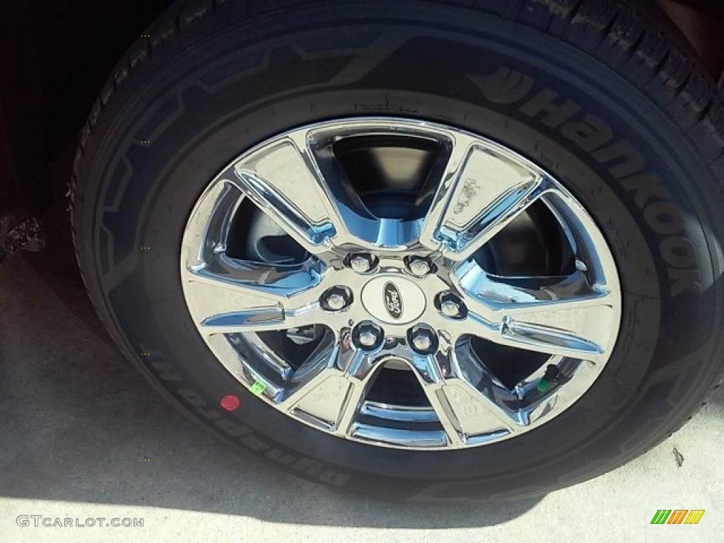 2016 F150 XLT SuperCrew - Ruby Red / Medium Earth Gray photo #3